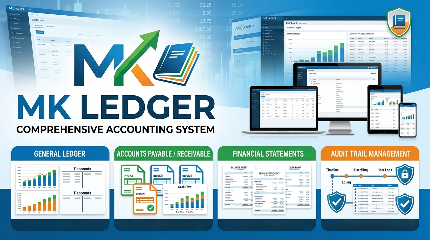 Accounting ledger and financial records